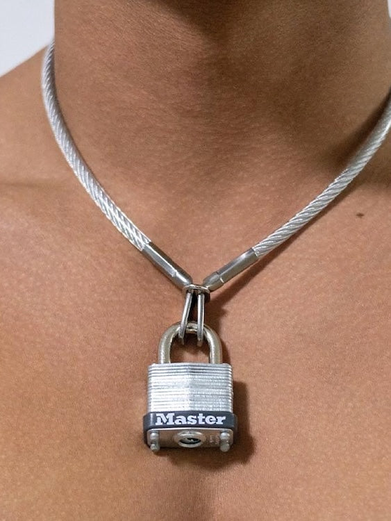 BDSM Metal Lock For Man Pets