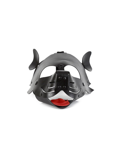 BDSM Puppy Play Gear Leather Puppy Dog Mask Hood