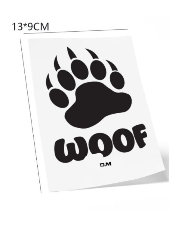 Be A Dangerous Wolf Temporary Waterproof Tattoo Sticker Sample