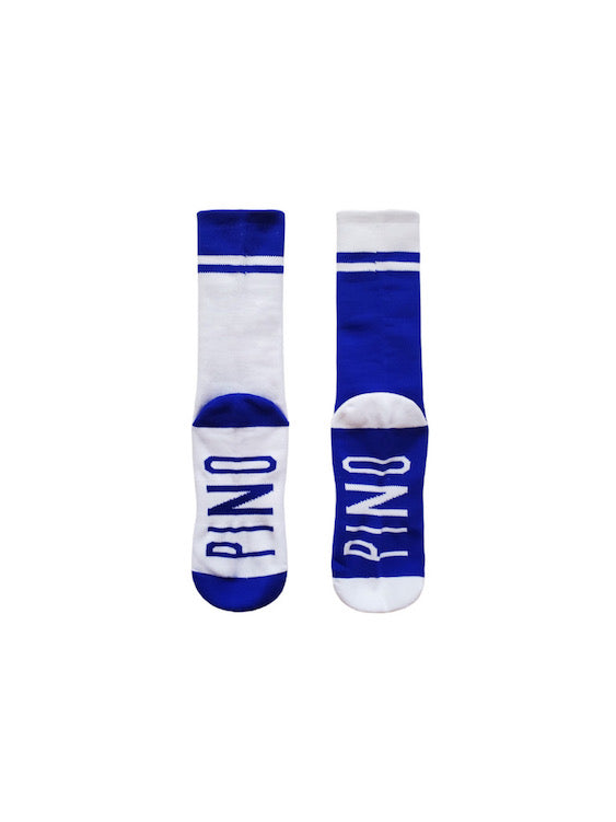 Blue-White Crew Sock For Sexy Gay Men Pair