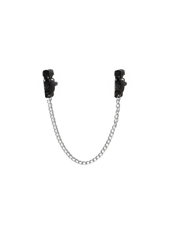 Broad Tip Nipple Clamps with Adjustable Link Chain