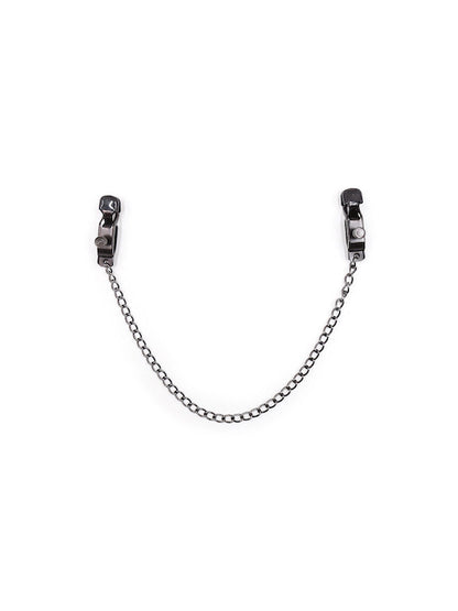 Broad Tip Nipple Clamps with Adjustable Link Chain