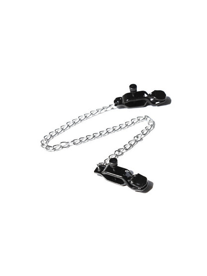 Broad Tip Nipple Clamps with Adjustable Link Chain