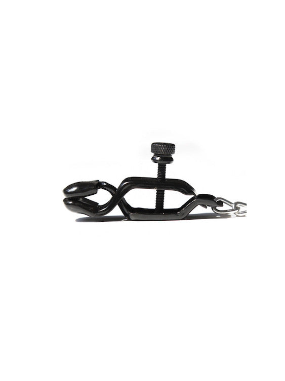 Broad Tip Nipple Clamps with Adjustable Link Chain