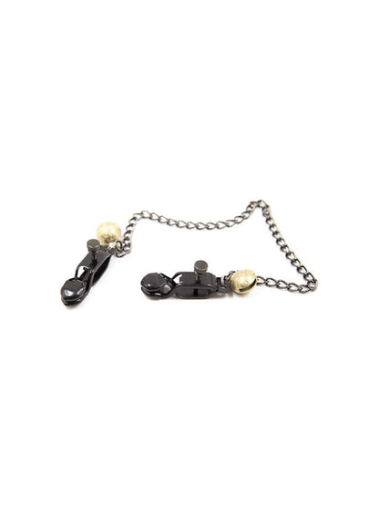 Broad Tip Nipple Clamps with Adjustable Link Chain