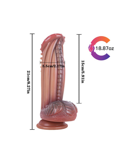 Monster Dildo Butt Plug Sex Toy For Adults