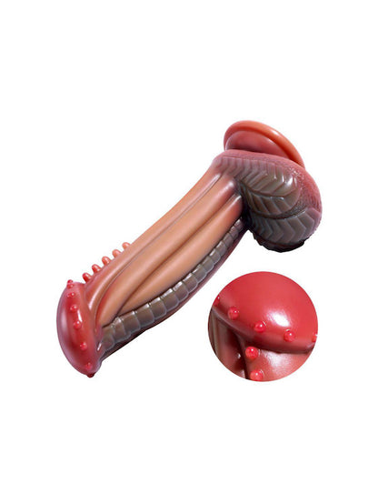 Monster Dildo Butt Plug Sex Toy For Adults