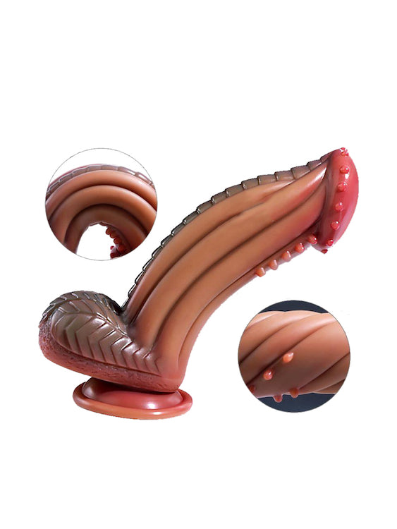 Monster Dildo Butt Plug Sex Toy For Adults