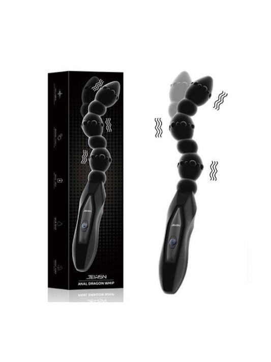 Electric Anal Plug Snake Vibrator With 10 Powerful Vibrations