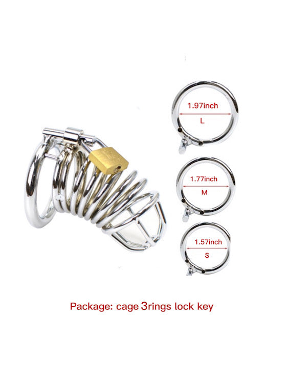 Heavy Duty Metal Cock Cage