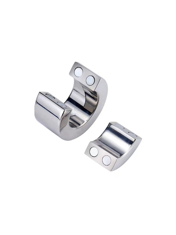 Gay Male Cock Toy Magnetic Stainless Steel Ball Stretcher