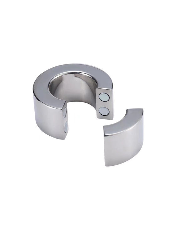 Gay Male Cock Toy Magnetic Stainless Steel Ball Stretcher