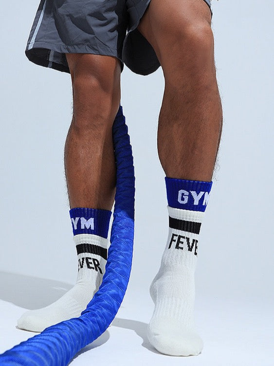 Gym Fever Doubles Training Crew Socks