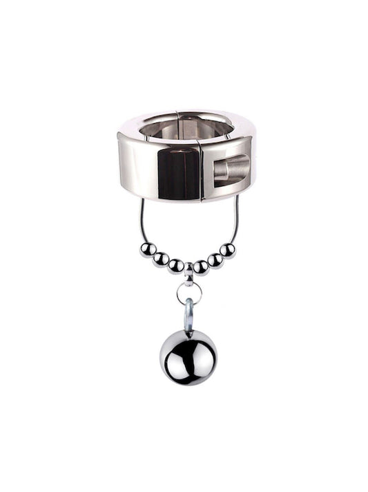 Heavy Stainless Steel Ball Stretchers With Anal Plug For Gay Men BDSM Games