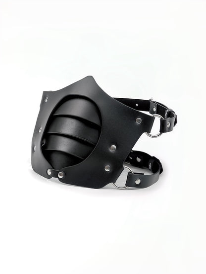 Leather Face Muzzle Masks