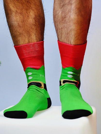 Men's Christmas Crew Socks