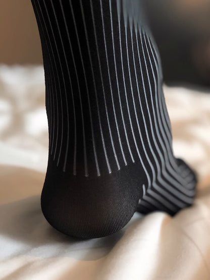 Mens-Suit-Socks-With-Stripe