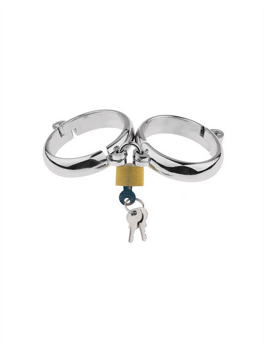 Metal Bondage Handcuffs And Ankle Cuffs