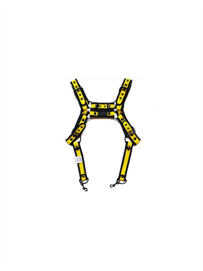 Neon Mens Body Harness With Snaps