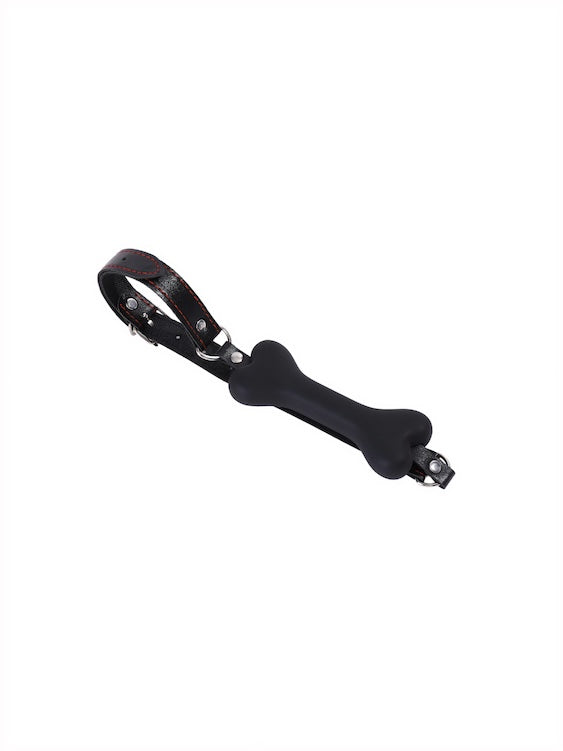 Puppy Play Silicone Dog Bone Gag