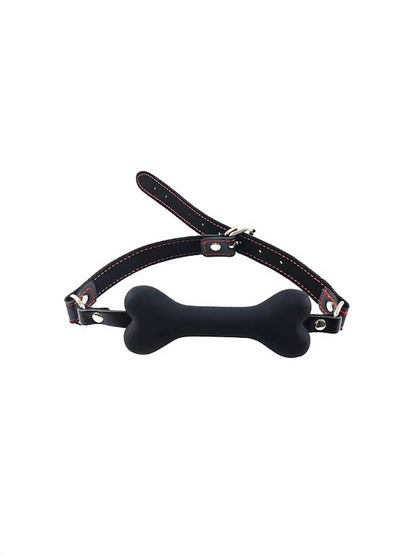 Puppy Play Silicone Dog Bone Gag