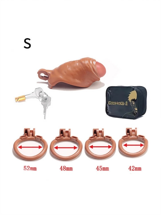 Realistic Penis Sheath Chastity Device