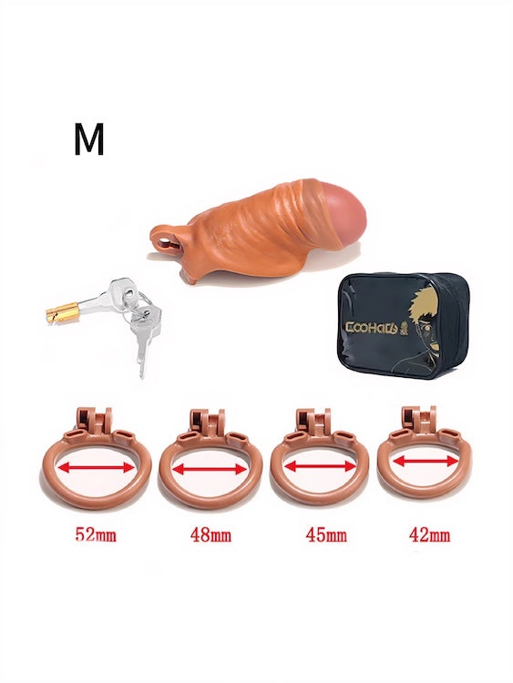 Realistic Penis Sheath Chastity Device