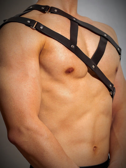 Ride It! Stirrup Shaped Cross Harness Shoulder