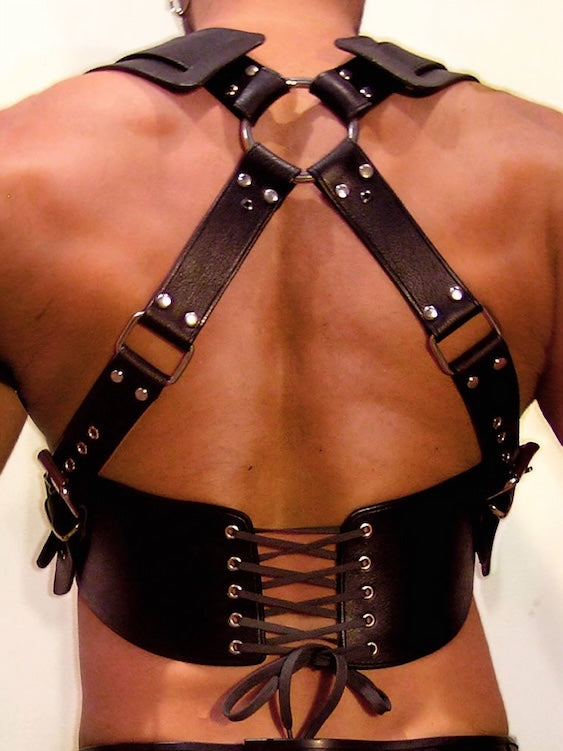 Sexy Men's Leather Harness