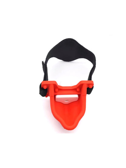 Silicone Urinal Bite Plug Mouth Gag with 4 Pieces Gag Ball