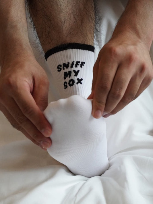 Sniff My Sox Crew Sock For Gay Male Fetish