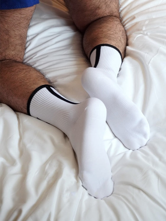 Sniff My Sox Crew Sock For Gay Male Fetish Back