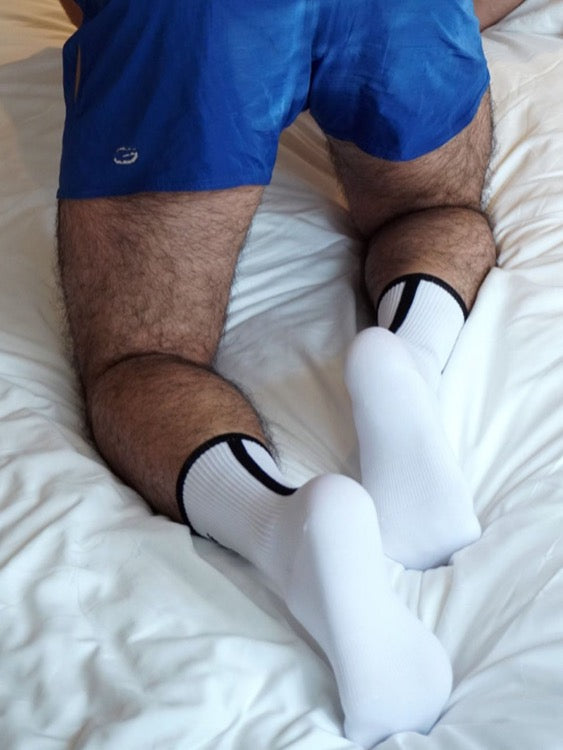 Sniff My Sox Crew Sock For Gay Male Fetish On Feet