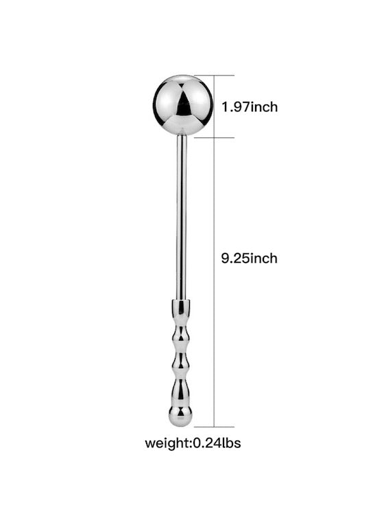 Stainless Steel Hammer Anal Plug For Anal Sex Size