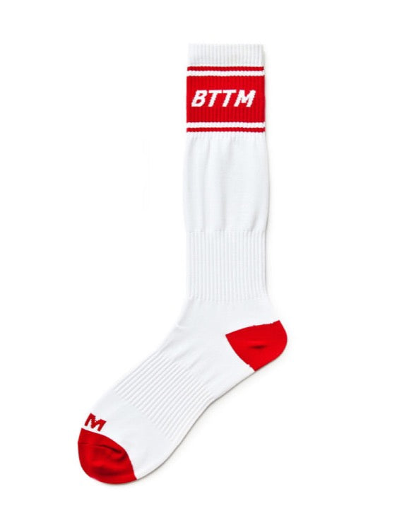 TOP? BTTM or VERS? Long Knee Socks For Gay Man White