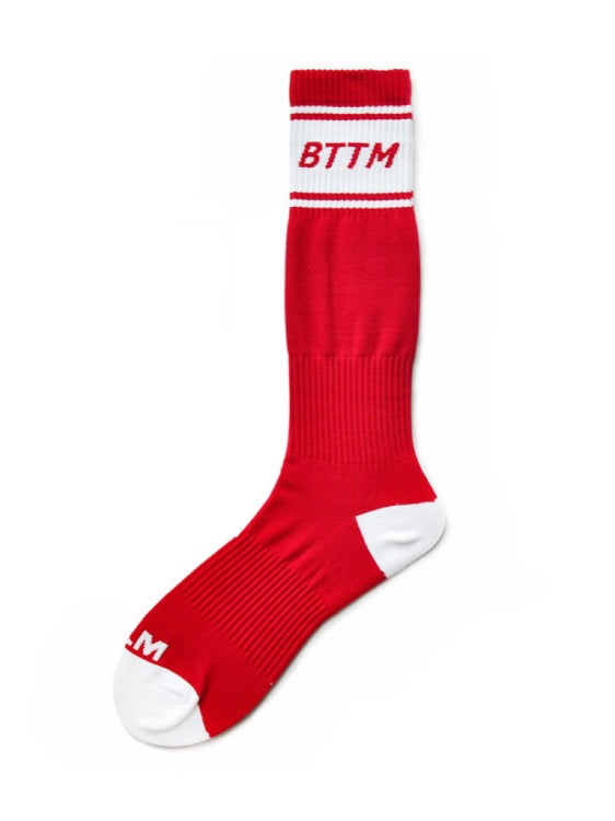 TOP? BTTM or VERS? Long Knee Socks For Gay Man Red