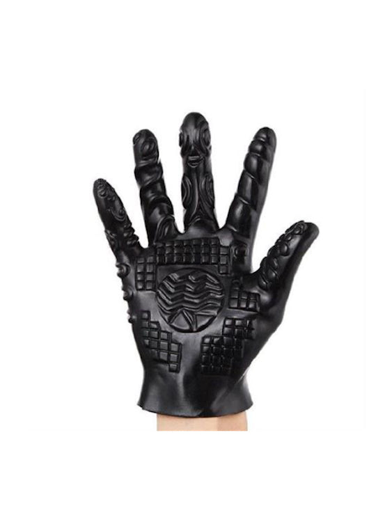 Textured Fisting Glove For Fisting Fetish