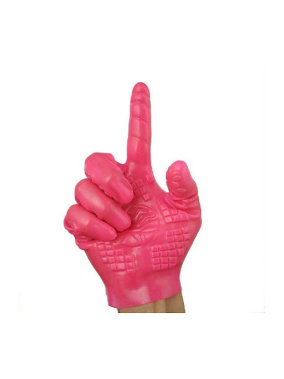 Textured Fisting Glove For Fisting Fetish