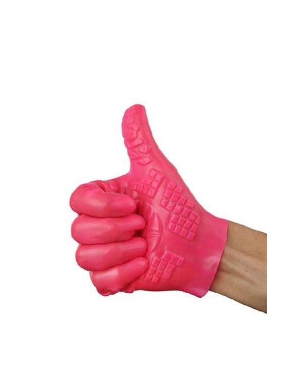 Textured Fisting Glove For Fisting Fetish