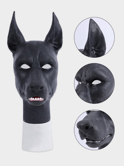 Ultra-Realistic Silicone Puppy Hood for Film & TV Props