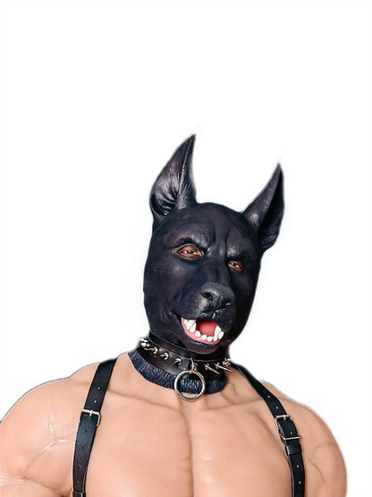 Ultra-Realistic Silicone Puppy Hood for Film & TV Props