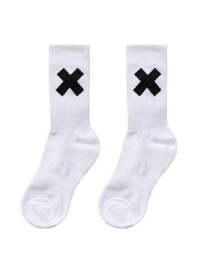 XX White Crew Sock For Gay Men Sock Fetish Only Socks