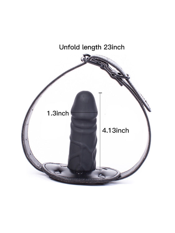 Deep Throat Training Penis Gag BDSM Adult Sex Toy