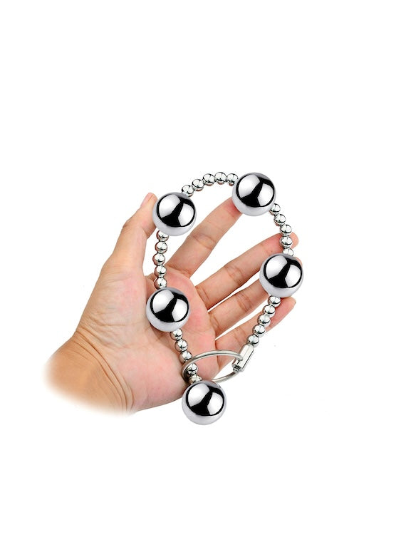 Large Weighted Heavy Metal Anal Beads