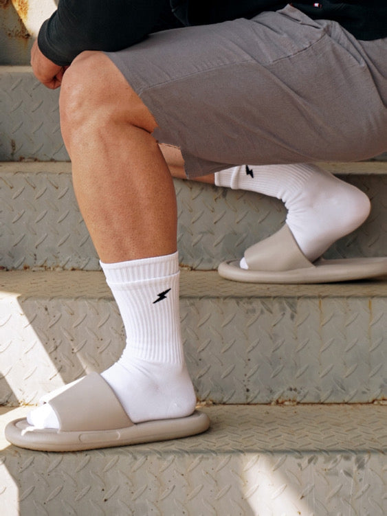 sexy-gay-men-double-layer-white-sock-with-lightning-print-4