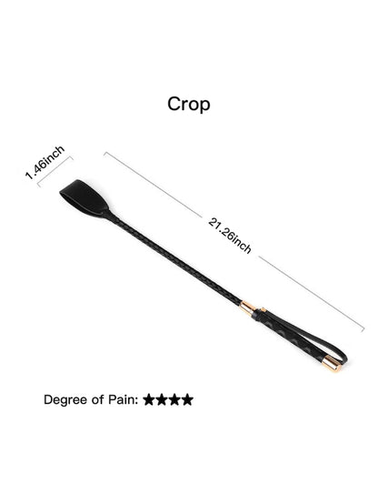 Spanking Paddle Slapper Crop Cane Set For BDSM Sex