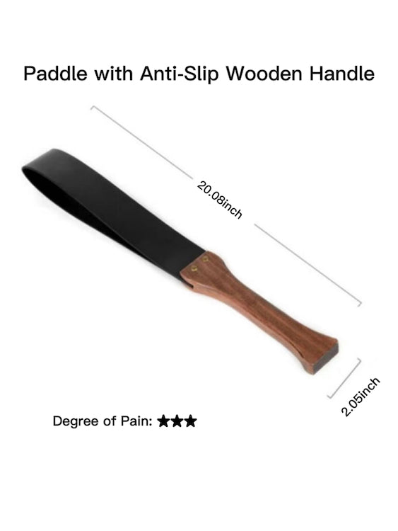 Spanking Paddle Slapper Crop Cane Set For BDSM Sex