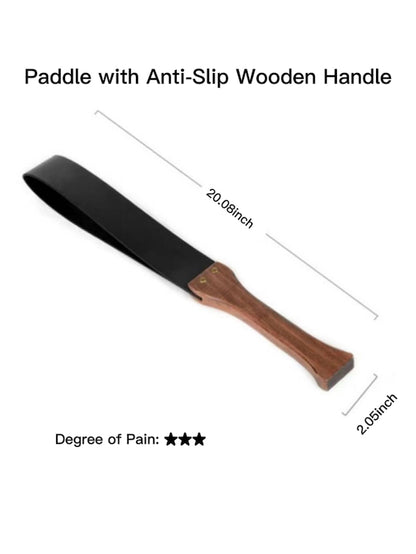 Spanking Paddle Slapper Crop Cane Set For BDSM Sex