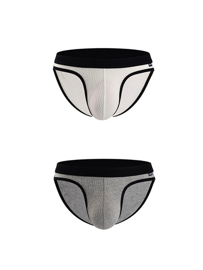 2-Pack Men's Underwear with Big Pouch Design for Spring and Summer