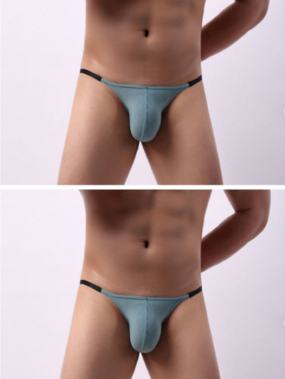 2-pack Sexy Low-rise Men's Triangle Underwear